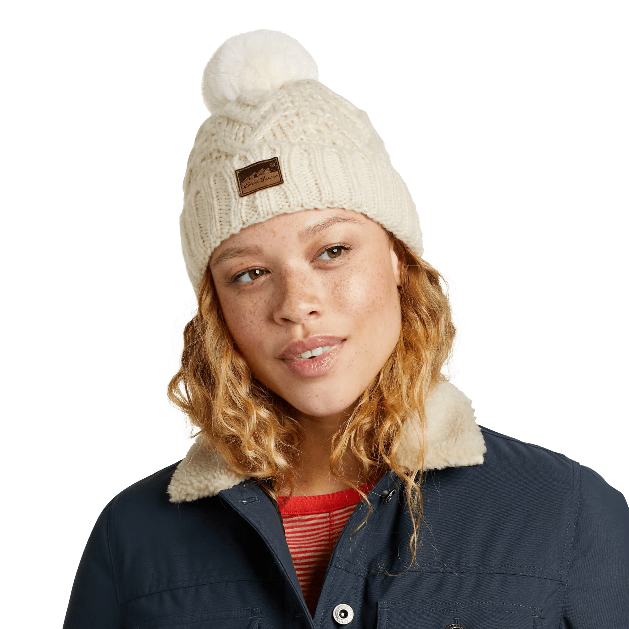 Cable-Knit Beanie