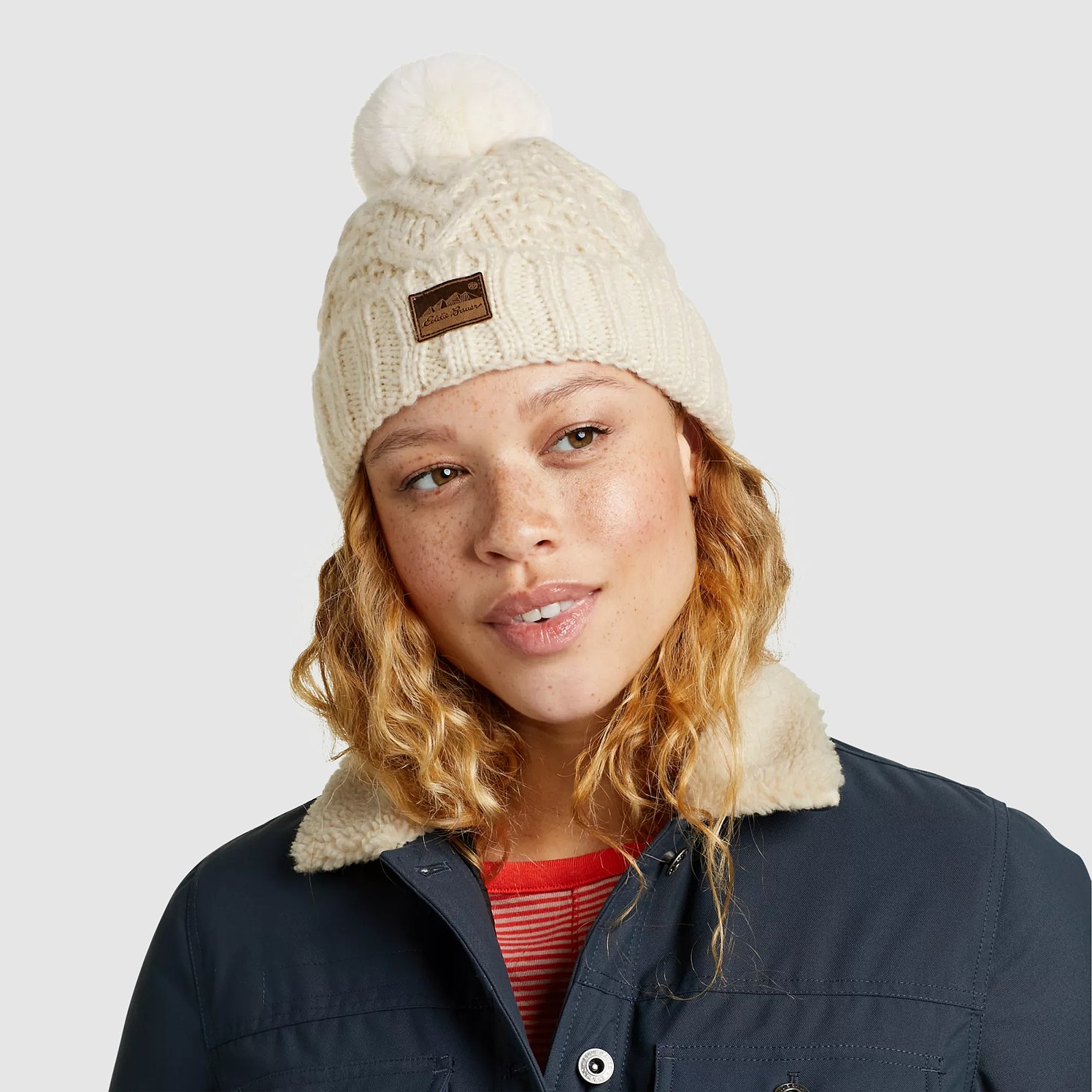 Women's Cable-Knit Beanie