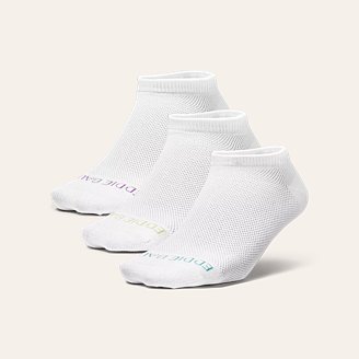 Women's Solid Mesh Socks - 3 Pack