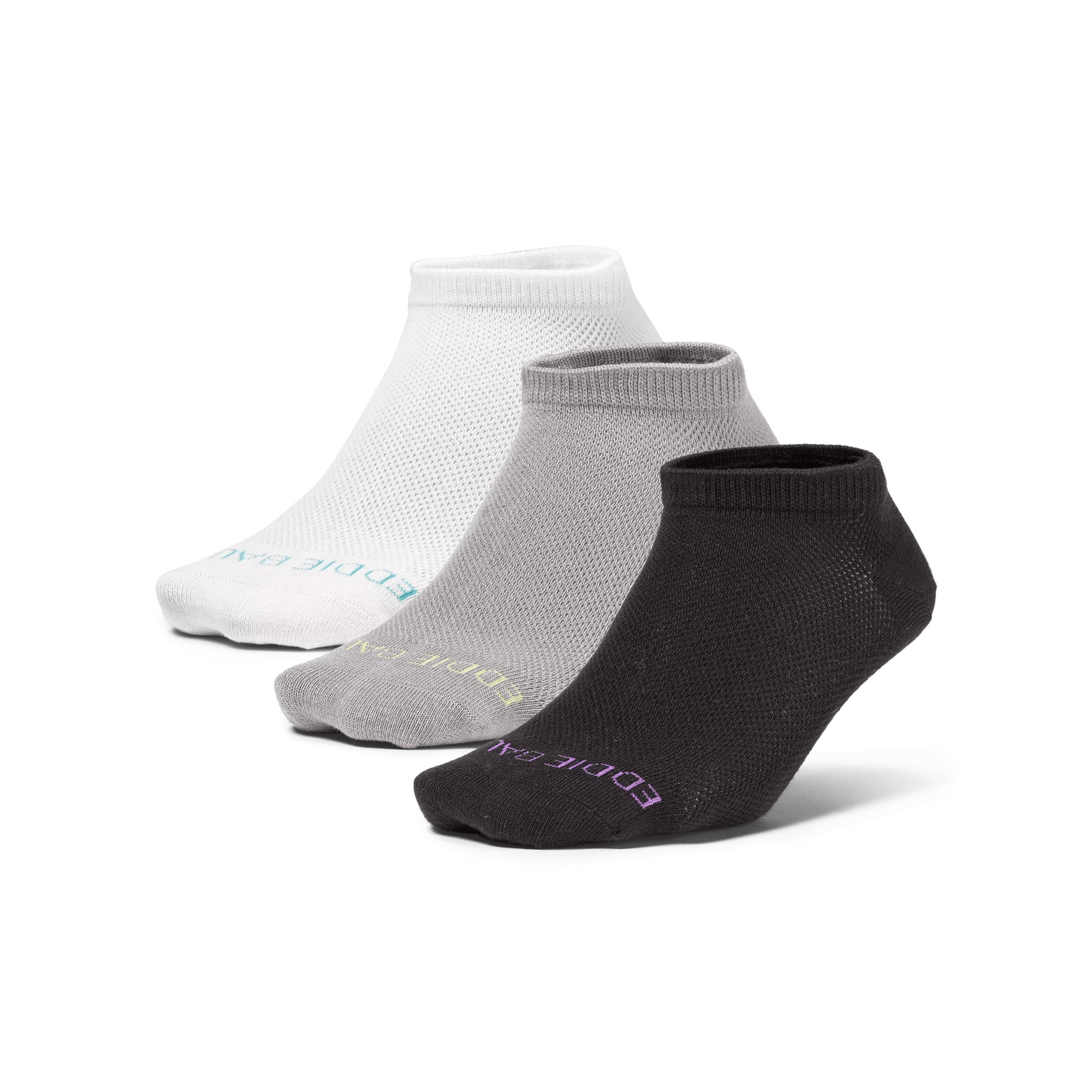 Solid Mesh Socks - 3 Pack