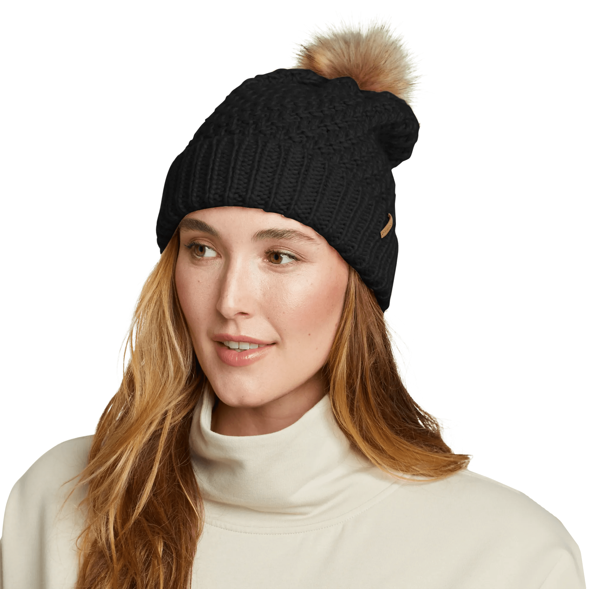 Cabin Faux Fur Pom Beanie
