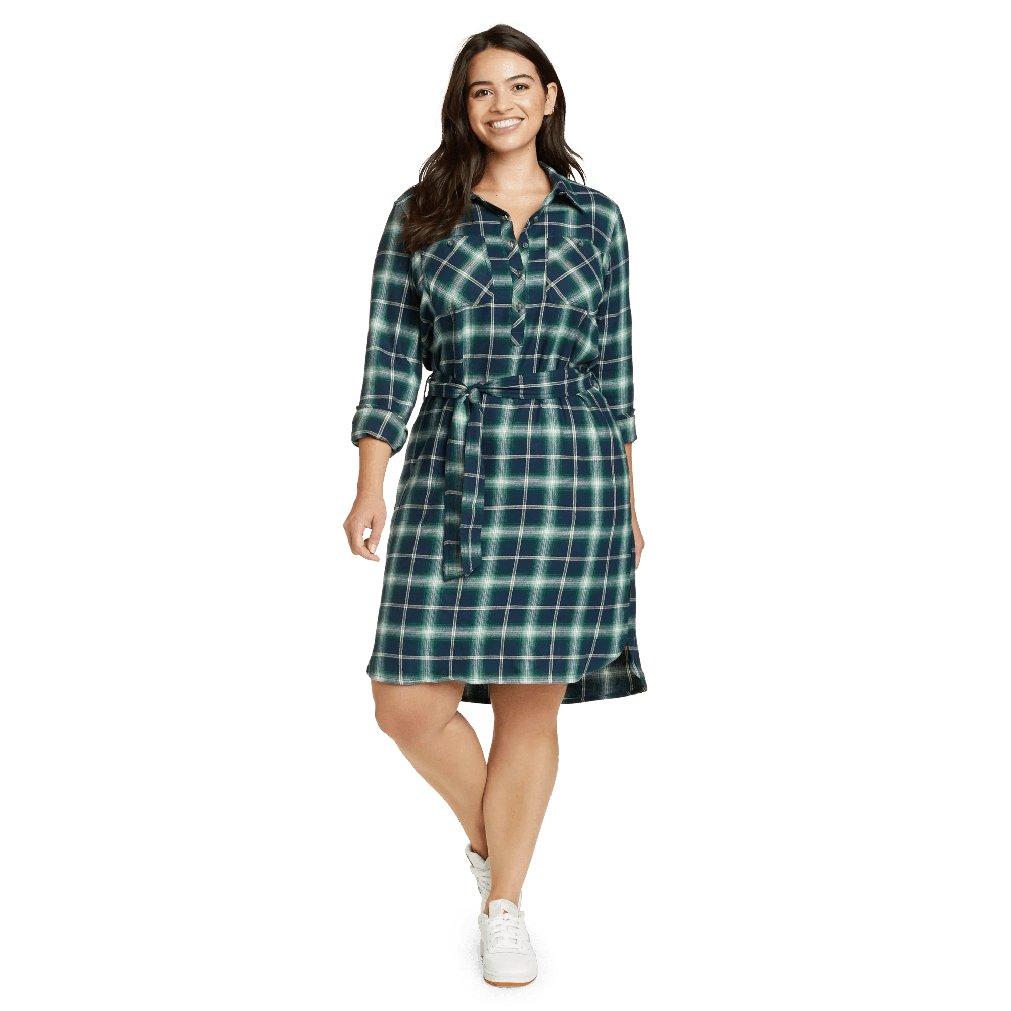 Fremont Flannel Shirt Dress