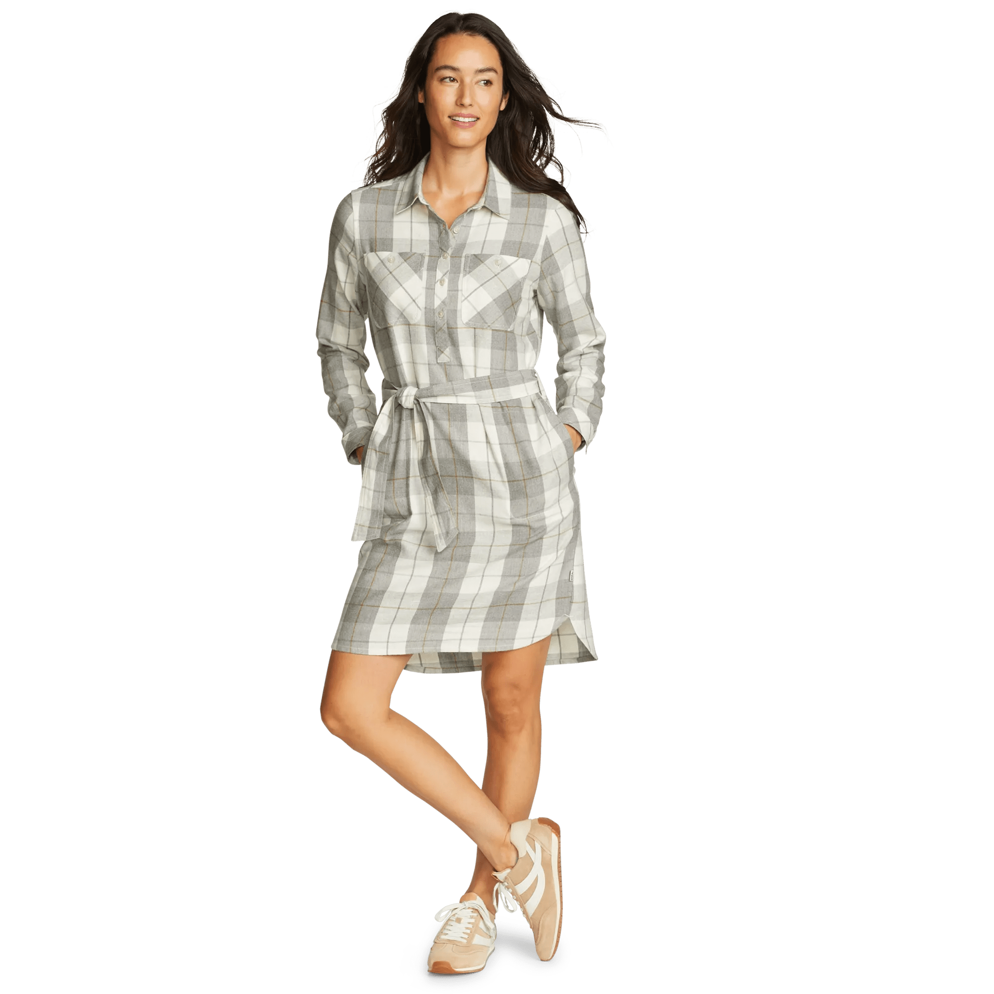 Fremont Flannel Shirt Dress