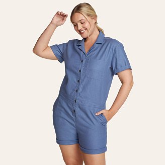 Women's EB Hemplify Utility Romper