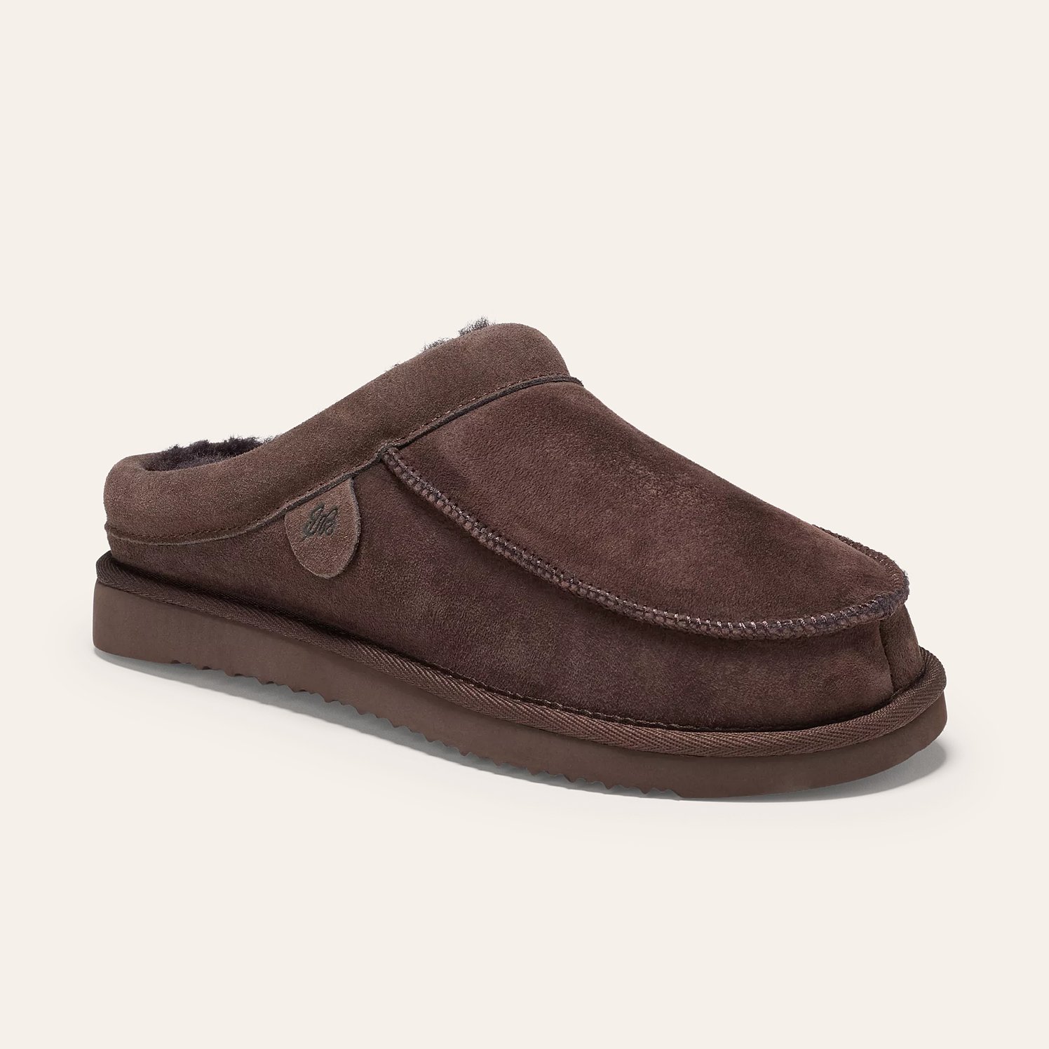 Men's eddie bauer shearling scuff slippers on sale