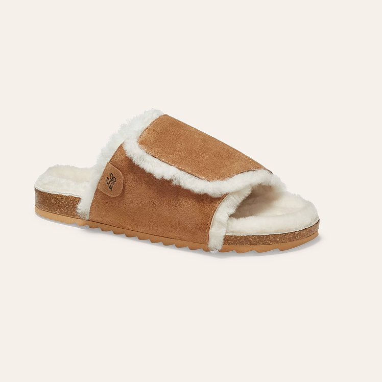 Eddie Bauer Firelight Adjustable Slides Chestnut Brown M6 W7 Shop Gifts for Him