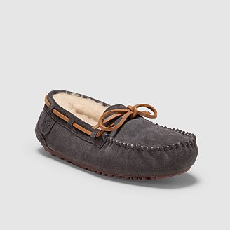 Women's Firelight Shearling Moc Slippers