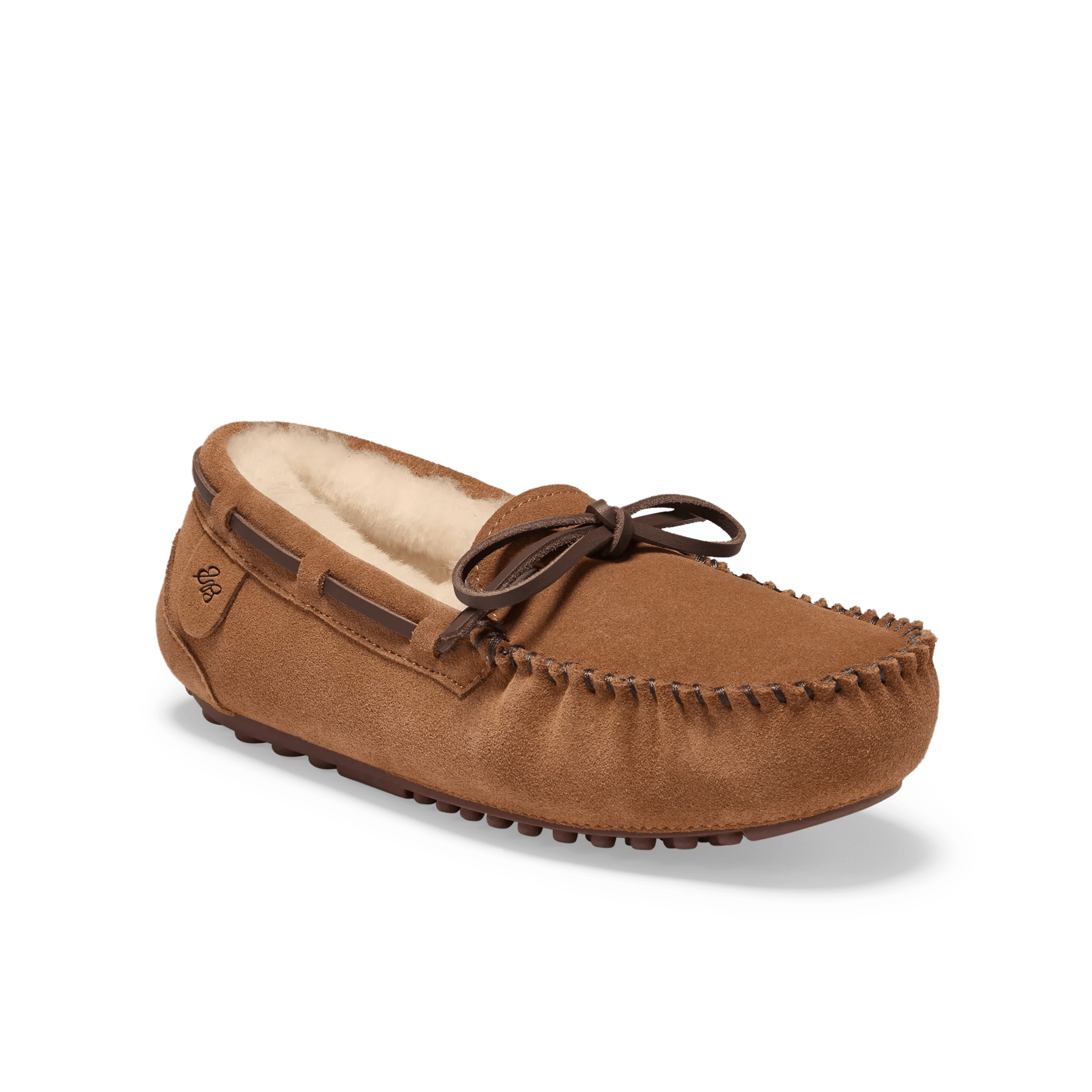 Firelight Shearling Moc Slippers