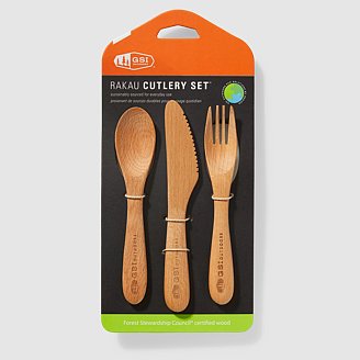 RAKAU Wood Cutlery Set