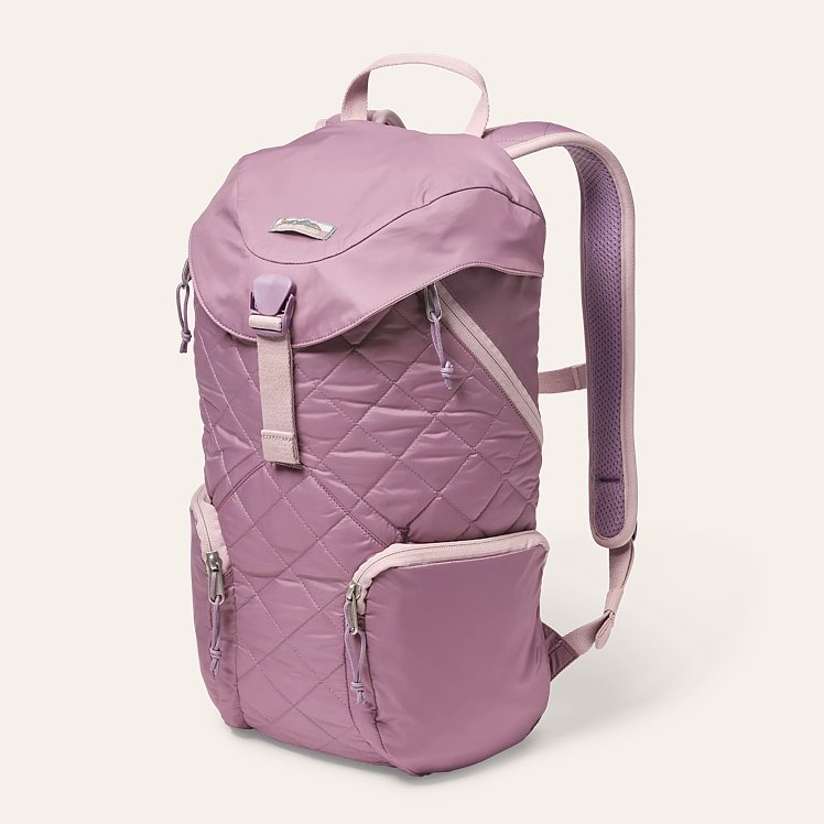 Eddie Bauer Kinzie Quilted Backpack Lt Violet Shop Holiday Gifts and Styles