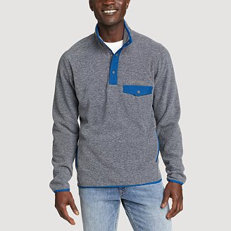 Image of Men's Chutes Mock Neck Fleece