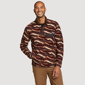 Image of Men's Chutes Mock Neck Fleece