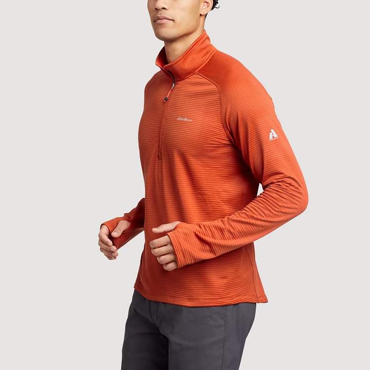 Men's High Route Grid Air 1/4-zip | Eddie Bauer