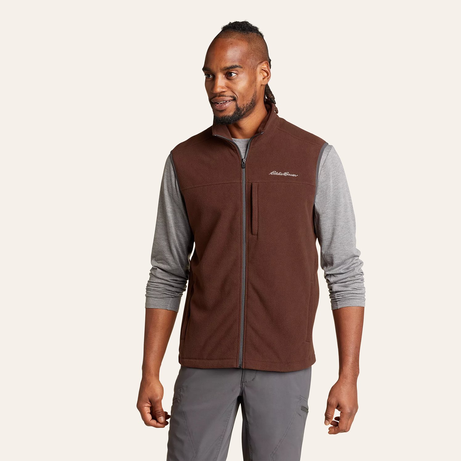 Eddie bauer fleece vest deals