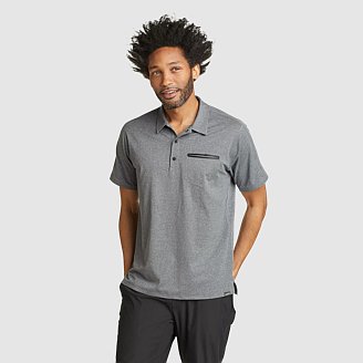 Men's Mountain Trek Short-Sleeve Polo