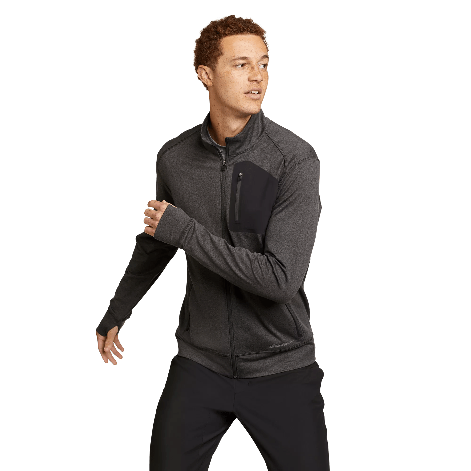 Reso Tech Full-Zip Mock Neck