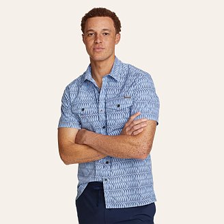 Mens Mountain Short-Sleeve Shirt - Print