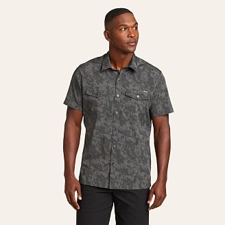 Image of Men's Mountain Short-Sleeve Shirt - Print