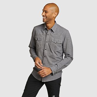 Men's Front Range Long-Sleeve Chambray Shirt