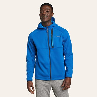 Pizza Hut Eddie Bauer® Mens Sport Hooded Full-Zip Fleece Jac