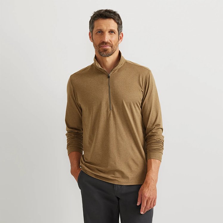  peak エルフィール Ashworth Men's La Quinta 1/4 Zip Pullover - Worldwide Golf Shops