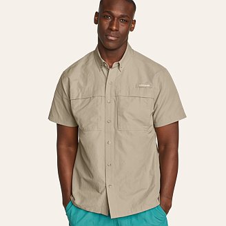 Image of Men's Rainier Ripstop Short-Sleeve Shirt