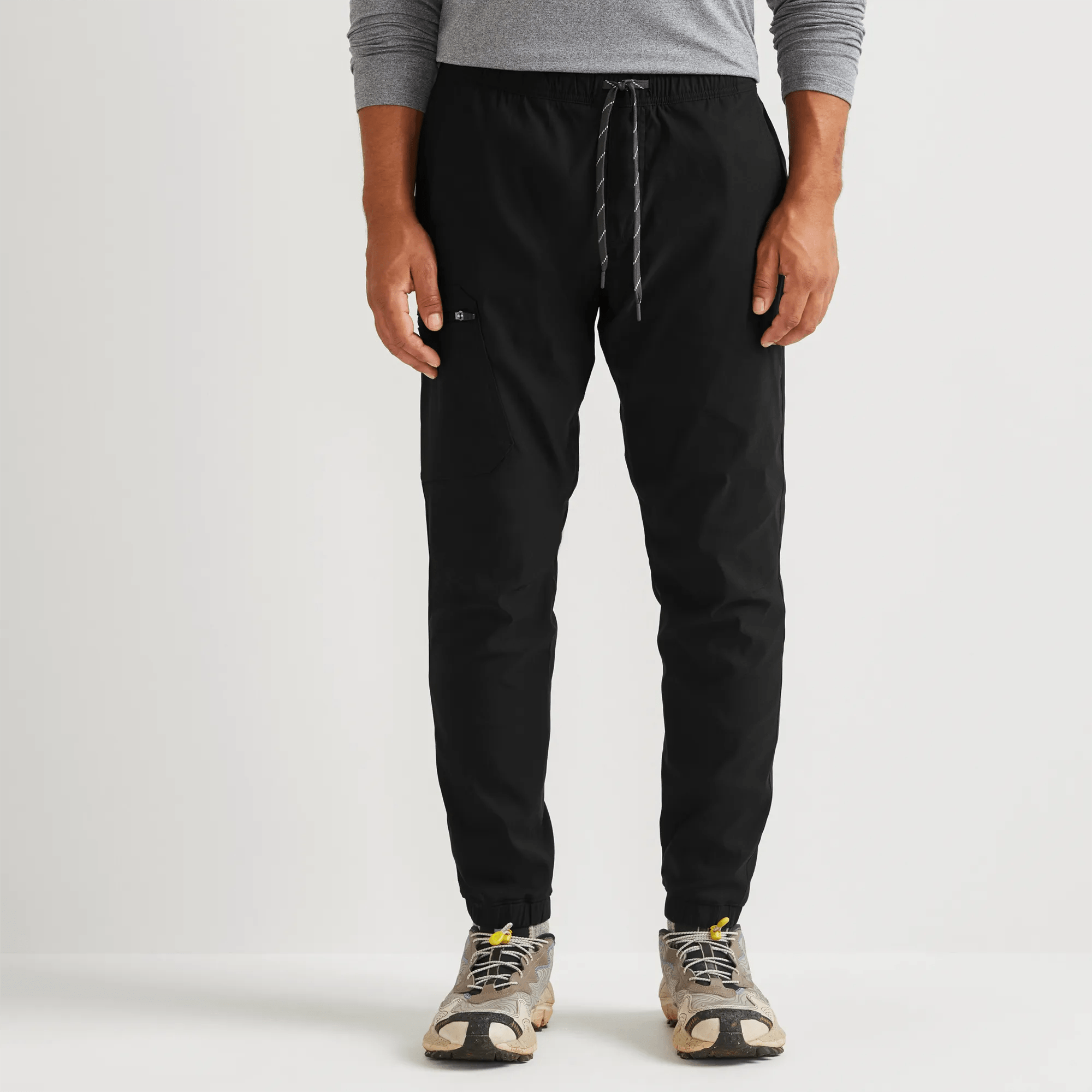 Rainier Pull-On Fleece-Lined Joggers
