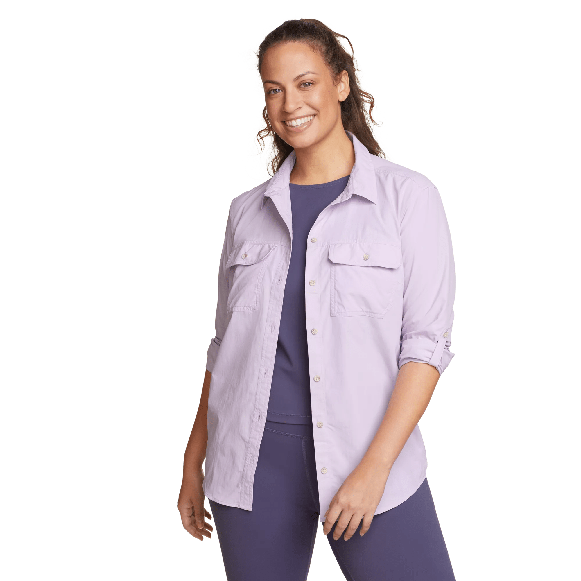 Women's Mountain Ripstop Long-sleeve Shirt | Eddie Bauer