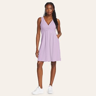 Women's Aster Crossover Dress - Solid