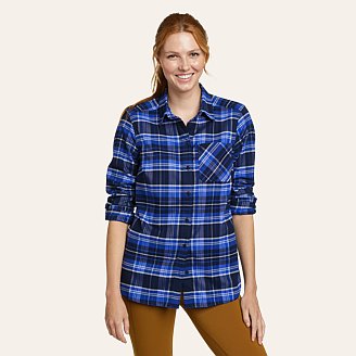 Women's Eddie Bauer Expedition Performance Flannel 2.0 Shirt