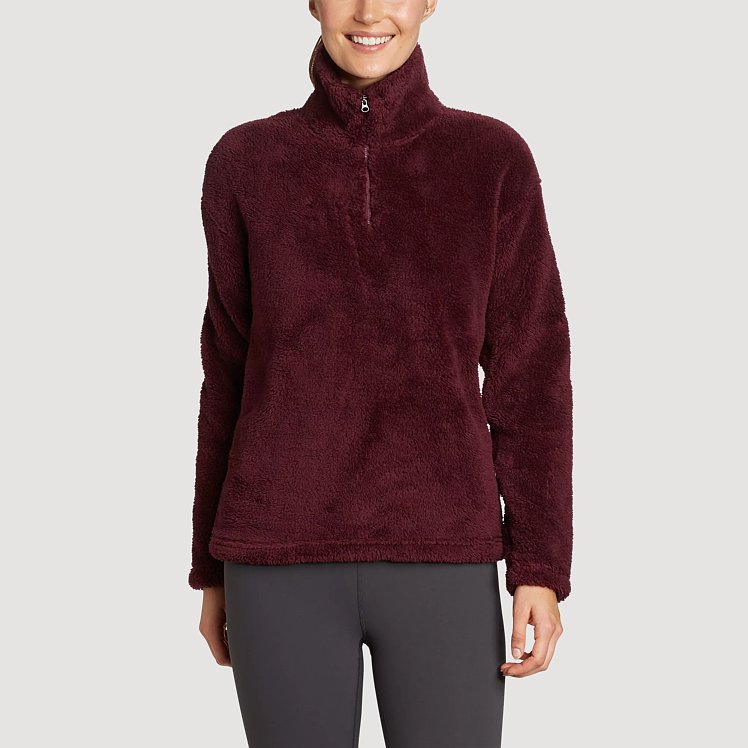 Women's Quest Plush 2.0 1/4-zip | Eddie Bauer