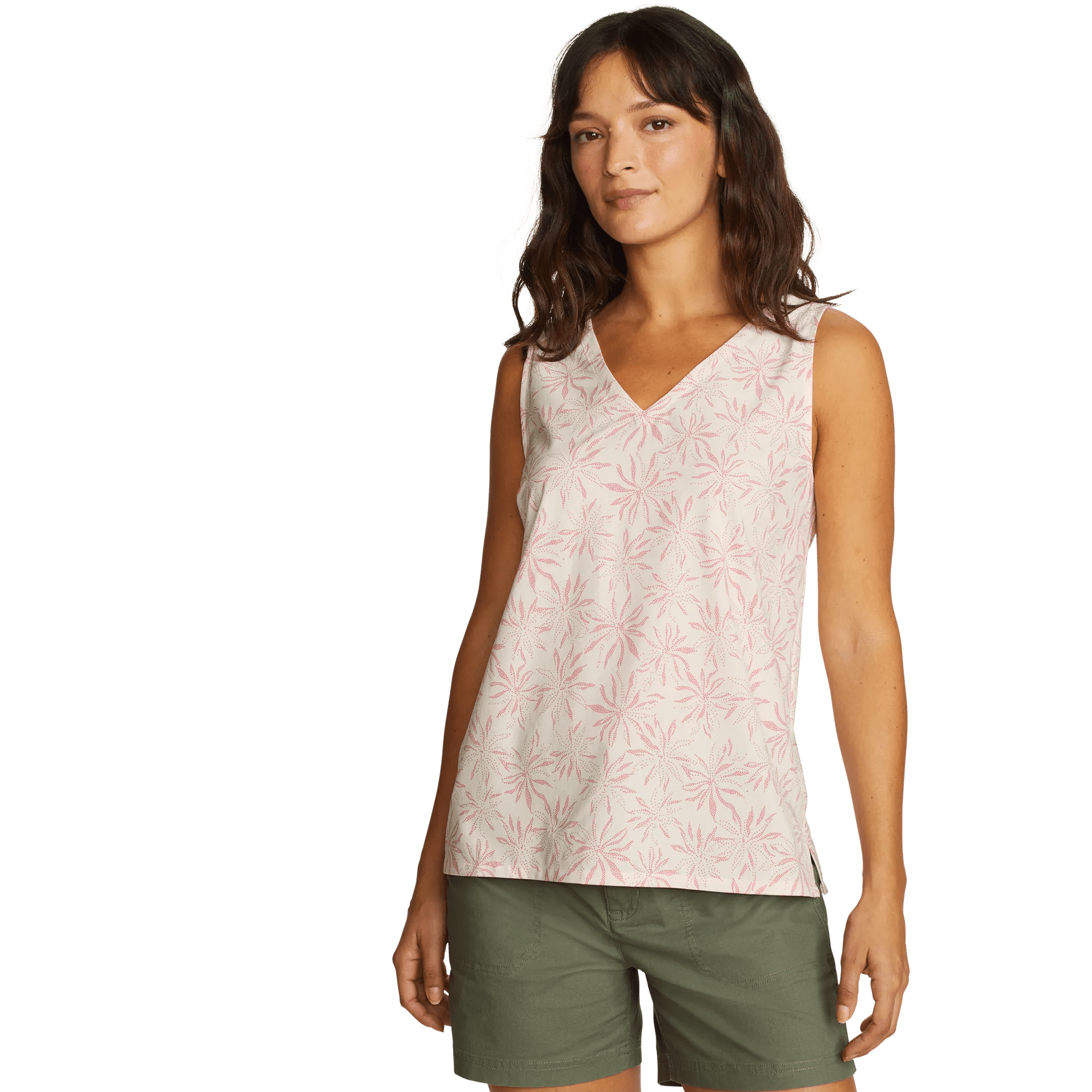 Departure V-Neck Tank Top - Print