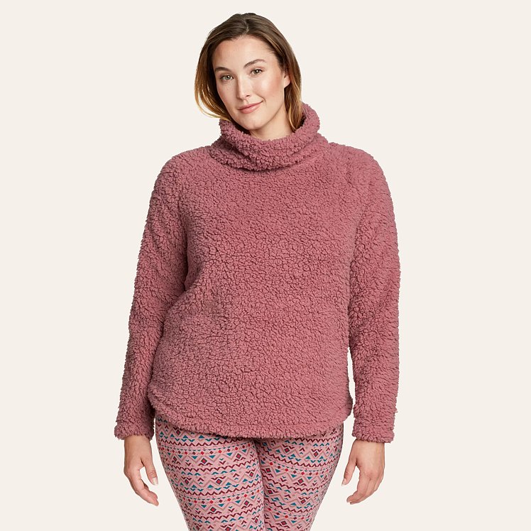 Women s Fireside Plush Pullover Eddie Bauer