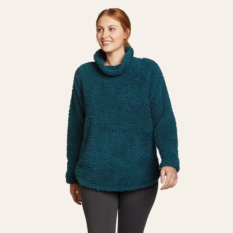 Women s Fireside Plush Pullover Eddie Bauer