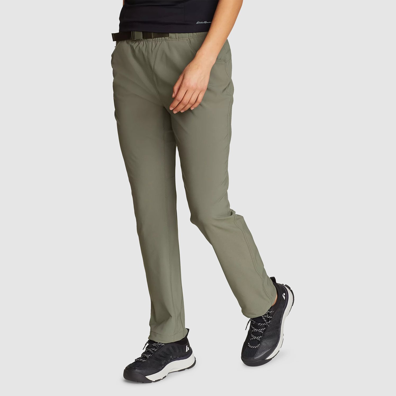 Eddie Bauer Women's Traveler Ankle Pants | Green, X-Large