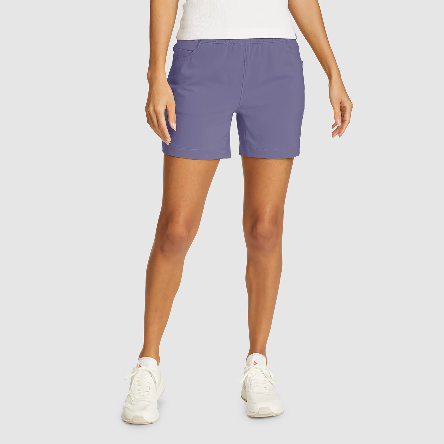 Eddie Bauer Women's ClimaTrail Hiking Shorts - Dark Mulberry - Size 10
