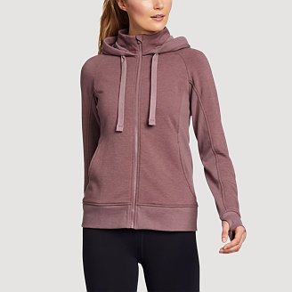 Women's Motion Cozy Camp Full-zip Sweatshirt | Eddie Bauer