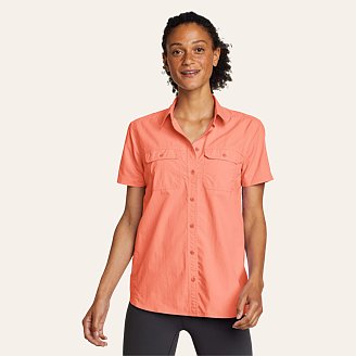 Reflex Women's Stretch RipStop Shirt, Short Sleeve - Iowa Prison Industries