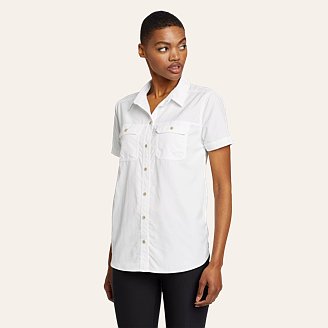 Image of Women's Mountain Ripstop Short-Sleeve Shirt