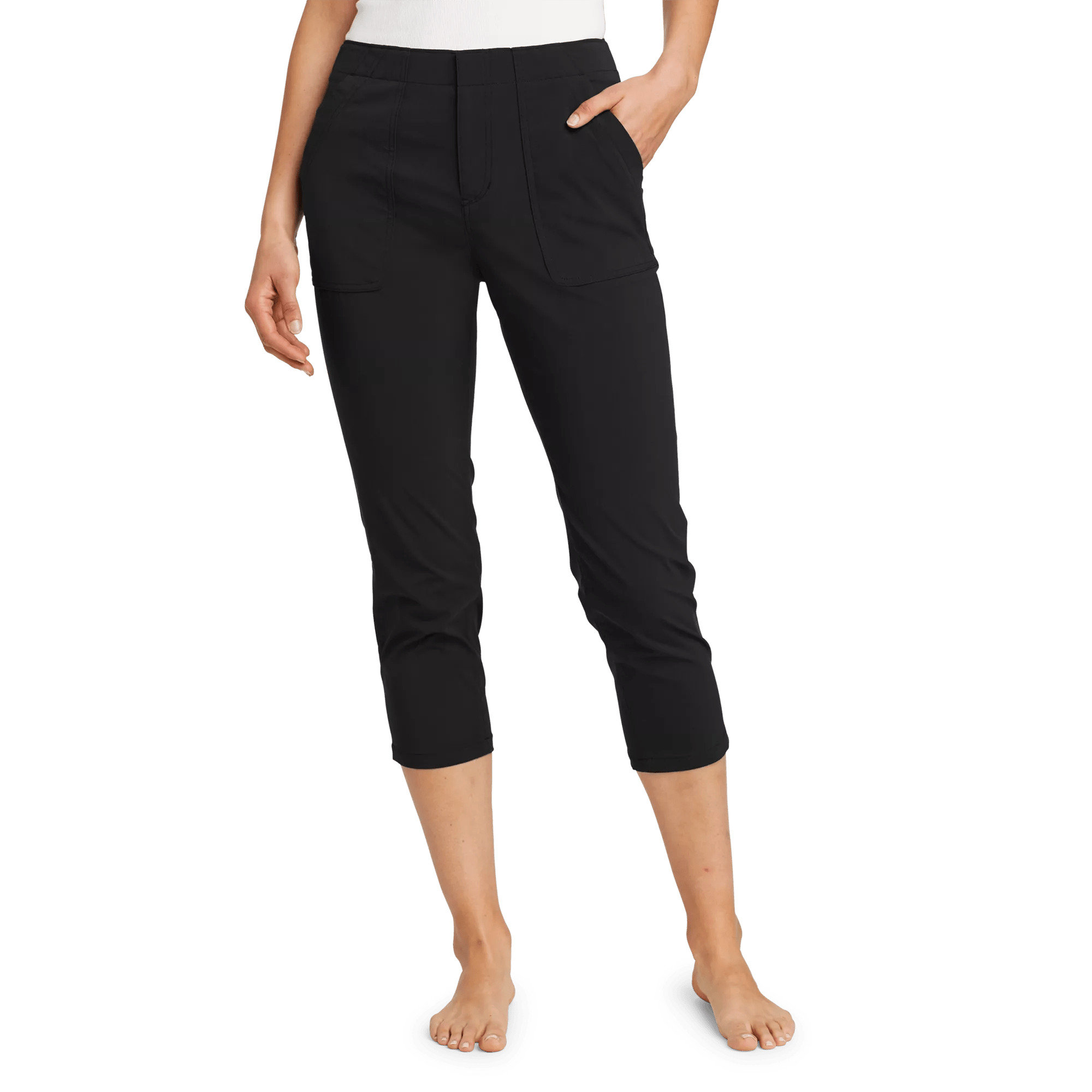 Horizon High-Rise Straight Leg Cropped Pants