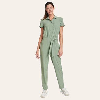 Women's Departure Short-Sleeve Jumpsuit