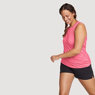 Womens Resolution Stretch High-Neck Tank