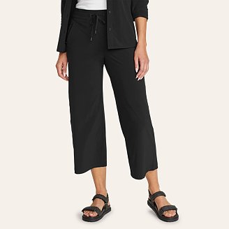 Women's Departure Wide-Leg Crop Pants