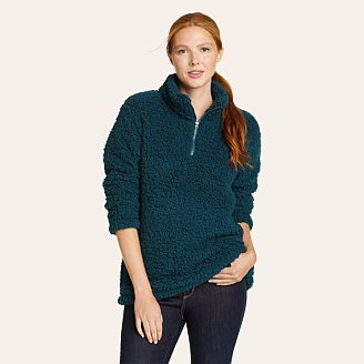 Image of Women's Fireside Plush 1/4-Zip Fleece