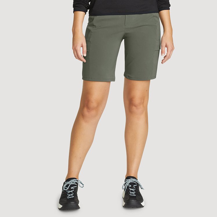 【BAON】[unisex] Macoli Curve Banding Bermuda Pants Datrina Ultra High Rise Bermuda Shorts (Plus Size) – Kancan USA