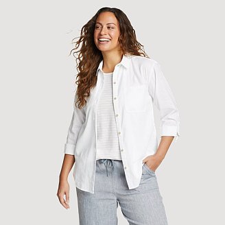 Women's EB Hemplify Long-Sleeve Beach Shirt