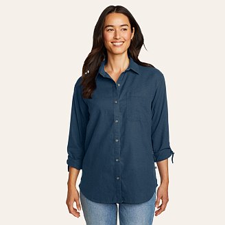 Women's EB Hemplify Long-Sleeve Beach Shirt