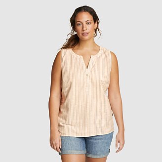 Women's EB Hemplify Sleeveless Beach Shirt