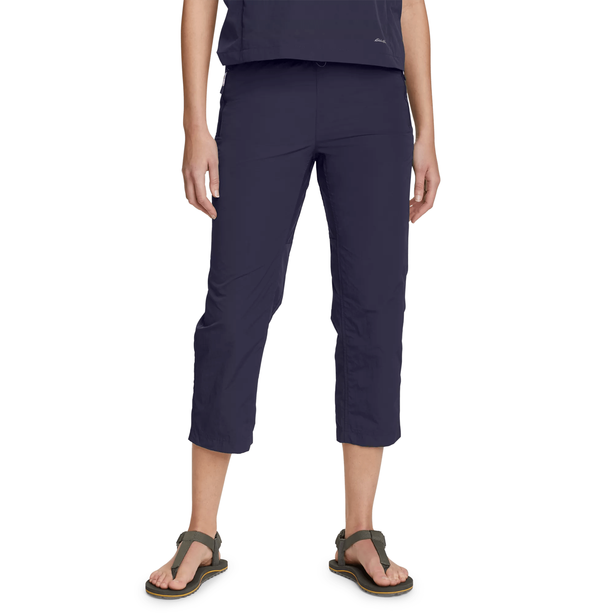 Mountain Crinkle Cropped Pants