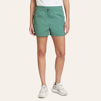 Womens Mountain Crinkle Shorts